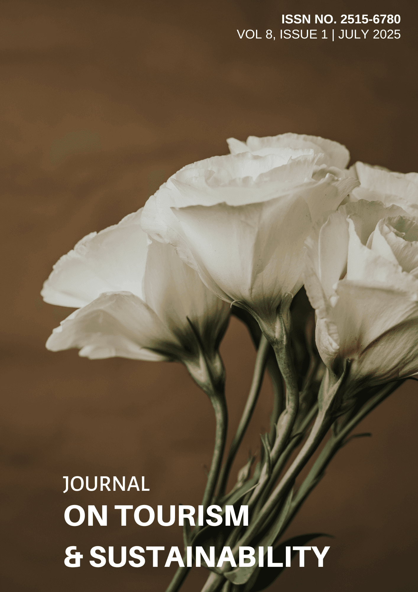Journal On Tourism & Sustainability issue cover